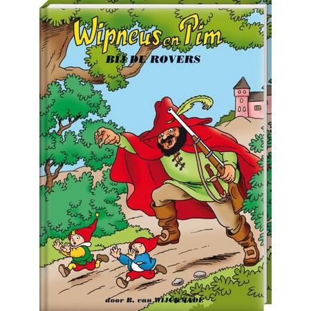 Wipneus en Pim - Wipneus en Pim bij de Rovers - Kinderboek - 15,5 x 20,5 x 1 cm