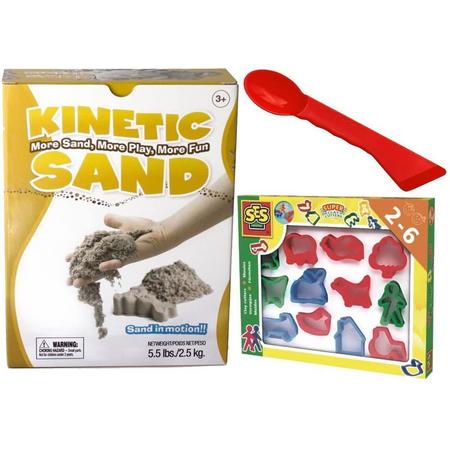 Kinetic Sand 2.5 kg Dierenpakket Aanbieding