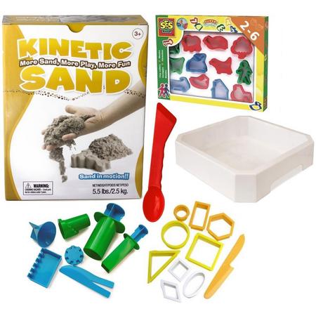 Kinetic Sand 2.5 kg Totaalpakket Aanbieding