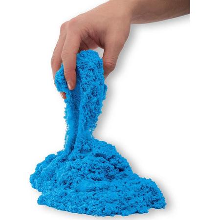 Kinetic Sand 907 g zak met magisch indoor speelzand blauw