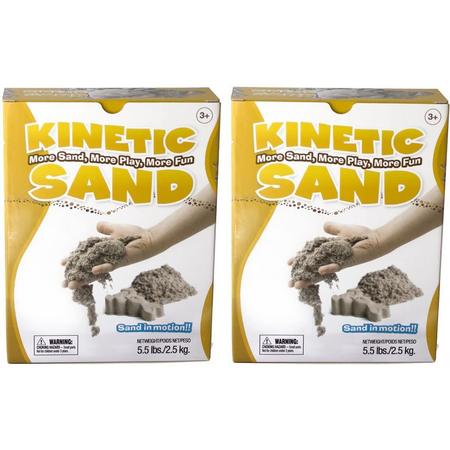 Kinetic Sand Aanbieding 2 x 2.5 kg