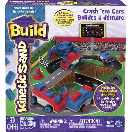 Kinetic Sand Build Crashem Cars - Speelzand