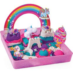   Shimmer - Eenhoorn Koninkrijk-speelset met 907 g glanzend   bevat 8 stuks gereedschap gemaakt met natuurlijk zand - Sensorisch speelgoed