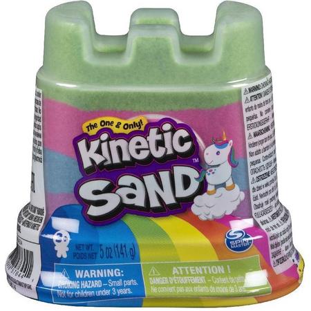 Kinetic Sand Speelzand Eenhoorn-kasteelmal 141 Gram Groen