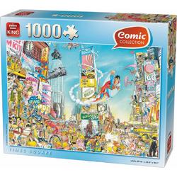 Comic Time Square - Puzzel - 1000 Stukjes