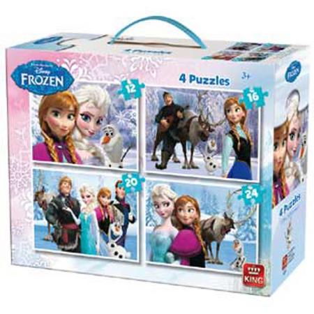 Disney 4in1 Puzzle Frozen