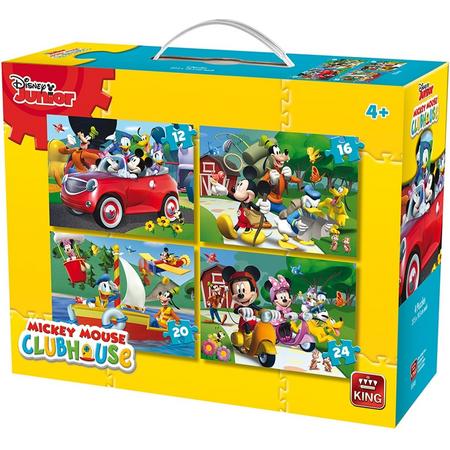 Disney 4in1Puzzle Mickey Mouse