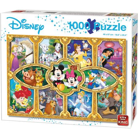 Disney Puzzel 1000 Stukjes - Magical Moments - Legpuzzel (68 x 49 cm)