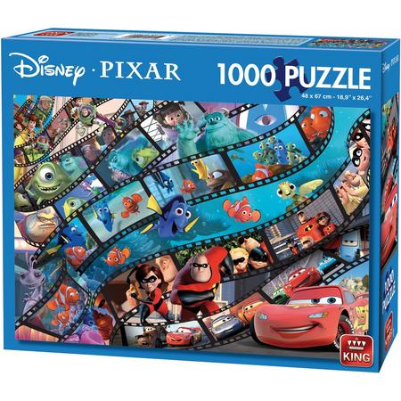 Disney Puzzel 1000 Stukjes - Pixar Movie Magic - Legpuzzel