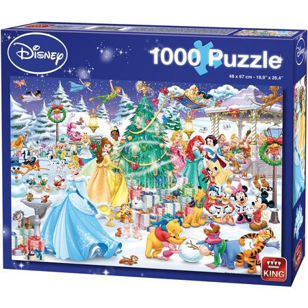 Disney Puzzel 1000 Stukjes - Winter Wonderland - Legpuzzel