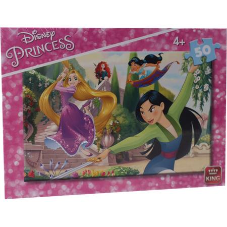 King Disney Princess 50 Stukjes Legpuzzel