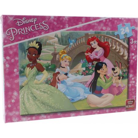 King Legpuzzel 24 Stukjes Disney Princess
