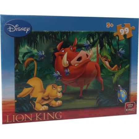 King Legpuzzel 99 Stukjes Disney Lion King