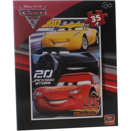 King Legpuzzel Disney Cars 3 - Piston Cup 35 Stukjes