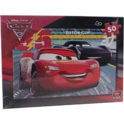 King Legpuzzel Disney Cars Piston Cup 50 Stukjes