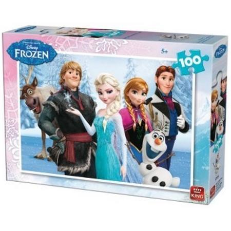King Legpuzzel Disney Frozen-a 100 Stukjes
