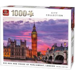 King Puzzel - 1000 Stukjes Volwassenen - Verenigd Koninkrijk - Puzzels - Legpuzzels