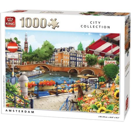 Puzzel Amsterdam 1000 Stukjes