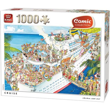 Comic Puzzel 1000 Stukjes CRUISE