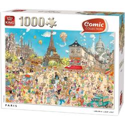 Comic Puzzel 1000 Stukjes PARIS