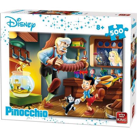 Disney 500 Stukjes Puzzel Pinokkio - King - 48 x 34 cm