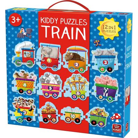 KIDDY TRAIN 123 GIANT PUZZLE