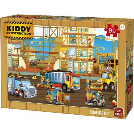 Kinderpuzzel BUILDING A FLAT 99 Stukjes
