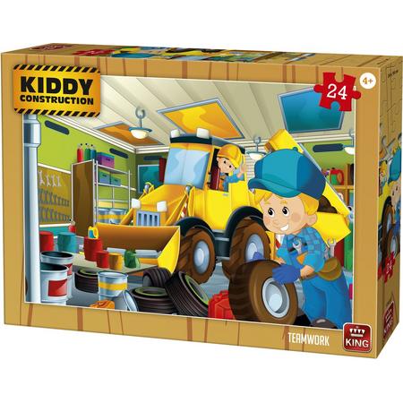 Kinderpuzzel TEAMWORK 24 Stukjes - King - Puzzel voor Kinderen