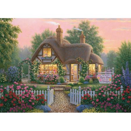 King puzzel 1000 stukjes Rose Petal Gift Shop -  68 x 49 cm