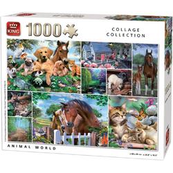Puzzel 1000 Stukjes ANIMAL WORLD