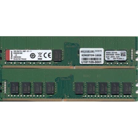 Kingston Technology KSM24ED8/16ME 16GB DDR4 2400MHz ECC geheugenmodule
