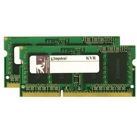 Kingston Technology ValueRAM 8GB DDR3 1333MHZ SODIMM 8GB DDR3 1333MHz geheugenmodule (2x 4GB)