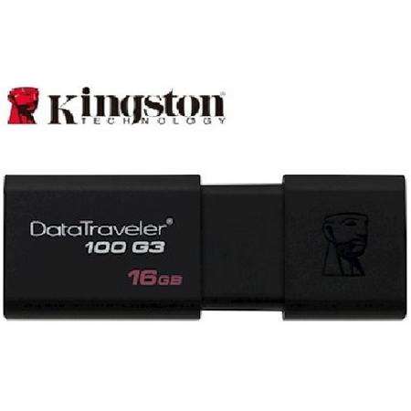 USB-stick - 16 GB Het origineel Kingston DataTraveler 100 G3