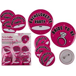 Kinky Pleasure - Vrijgezellen Feest - Bachalor Party Item - Trouwen - Buttons Bride to be - 7 stuks op blister kaart