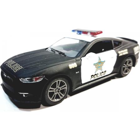 2015 Ford Mustang GT (Politie) – Kinsmart 1:36 - Modelauto - Schaalmodel - Model auto