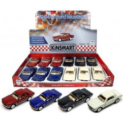 KINSMART Ford MUSTANG 1964 1/2 12st. in tray  p/st. €  4 colors schaalmodel 4,5
