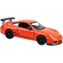 Kinsmart Schaalmodel Porsche 911 Gt3 Rs 11 Cm Alu 1:36 Oranje