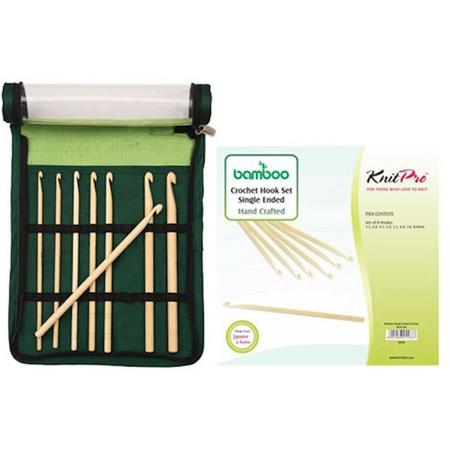 KnitPro Bamboo Haaknaalden Set