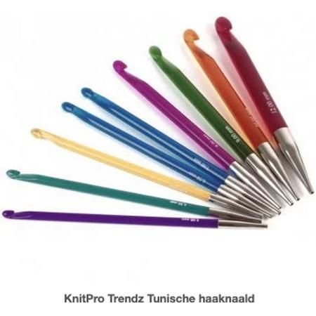 KnitPro Trendz Tunische haaknaald - 6,5 mm