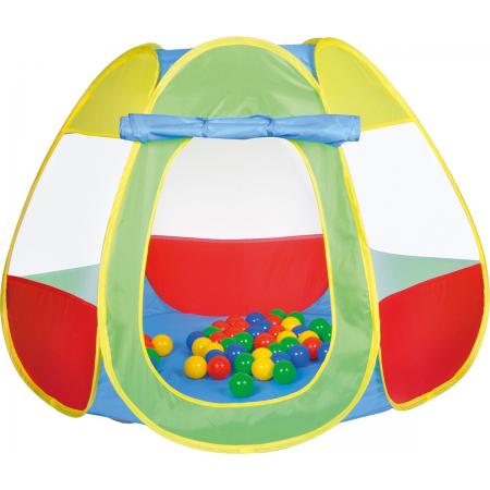 KnorrToys Speeltent Bellox – Ballenbad met 50 gekleurde ballen