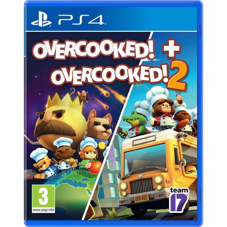 Overcooked Double Pack - Overcooked 1 & Overcooked 2 PS4
