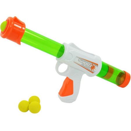 Kögler - Luchtdrukpistool met werppomp - Met 8 kogels/ballen