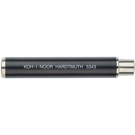 KOH-I-NOOR 5343 - Chalk holder made of metal for round 9-10 mm chalk, black - 1 PIECE