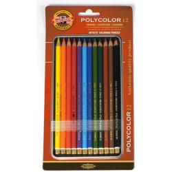 Koh-I-Noor Polycolor set of artists´ coloured pencils 3822 12