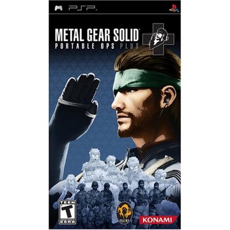 Konami Metal Gear Solid: Portable Ops Plus, PSP PlayStation Portable (PSP) Engels video-game