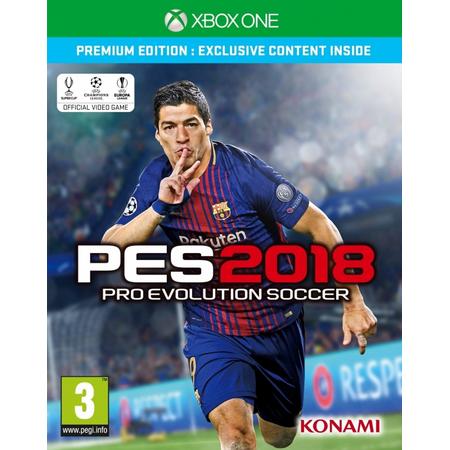 Pro Evolution Soccer (PES) 2018 - Premium Edition /Xbox One