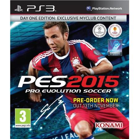 Pro Evolution Soccer 2015 - Day 1 Edition (PES) /PS3