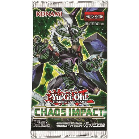 TCG Booster Pack Yu-Gi-Oh! Chaos Impact YU-GI-OH