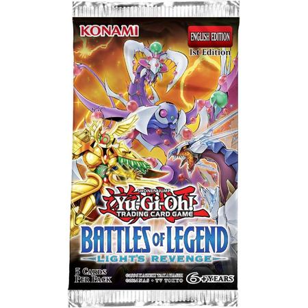 Yu-Gi-Oh! 3 Booster Pakjes Battles of Legend: Lights Revenge