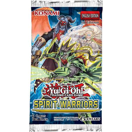Yu-Gi-Oh! 3 Booster Pakjes Spirit Warriors